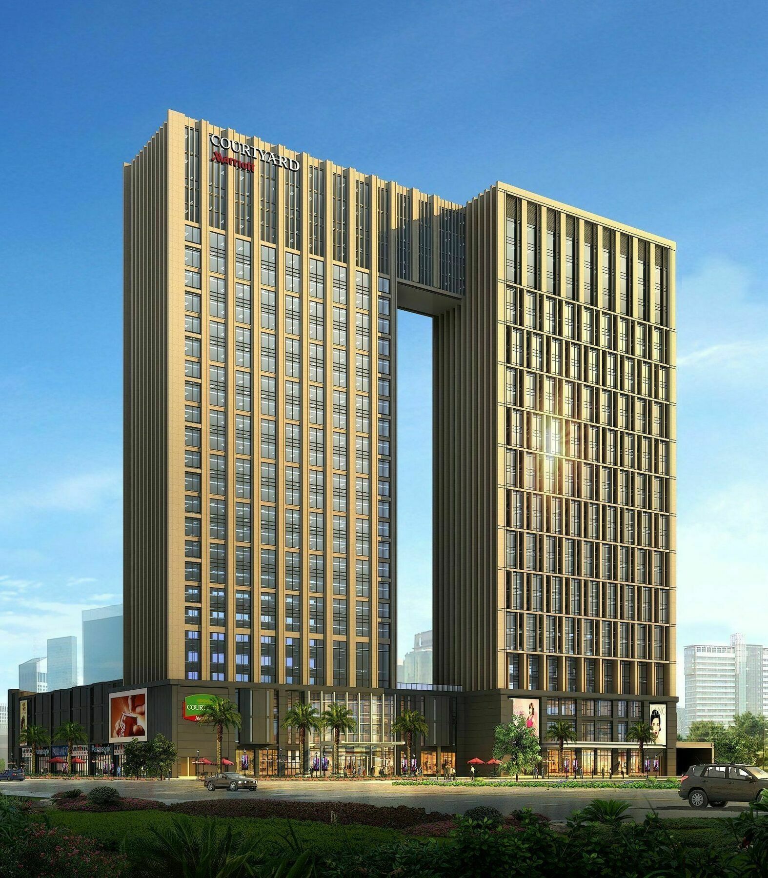 Hotel Courtyard By Marriott Shunde Longjiang, Near Furniture Fair Exterior foto